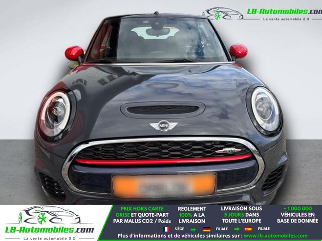 Mini Cabrio 231 ch John  Works BVA Gris M�tallique de 2016