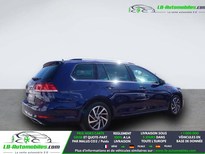 Volkswagen Golf 1.5 TSI 130 BVM Bleu M�tallique de 2017