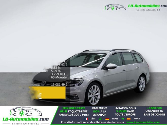 Volkswagen Golf 1.4 TSI 125 BVA Argent� M�tallique de 2018
