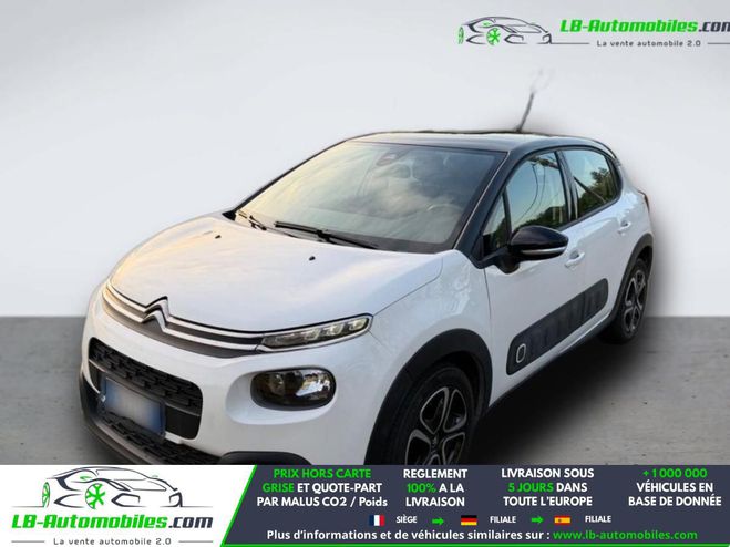 Citroen C3 BLUEHDI 75 BVM Blanc de 2018