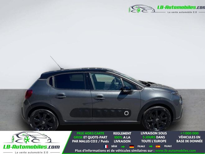 Citroen C3 PureTech 82 BVM Noir M�tallique de 2017