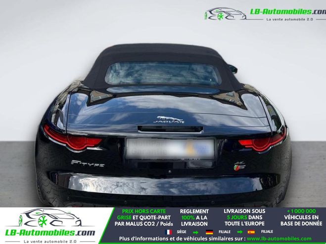 Jaguar F-Type Cabriolet 2L 300 ch BVA Noir M�tallique de 2018