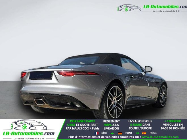 Jaguar F-Type Cabriolet 2L 300 ch BVA Gris M�tallique de 2021