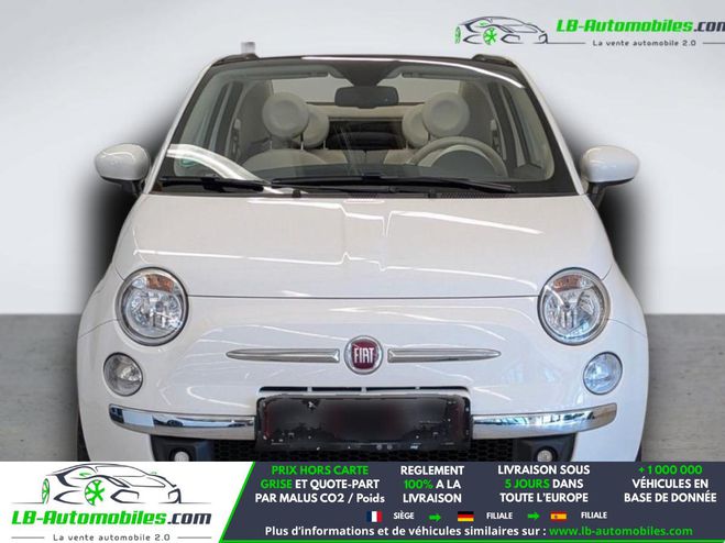 Fiat 500 1.2 69 ch BVA Blanc de 2015