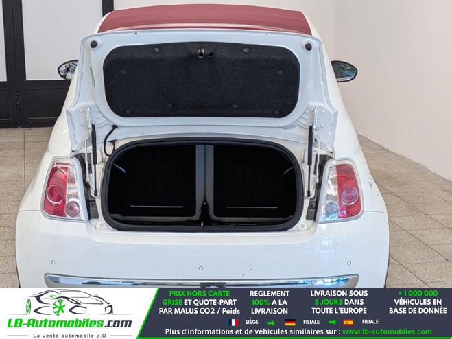 Fiat 500 1.2 69 ch BVA Blanc de 2015