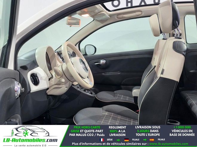 Fiat 500 1.2 69 ch BVA Blanc de 2017