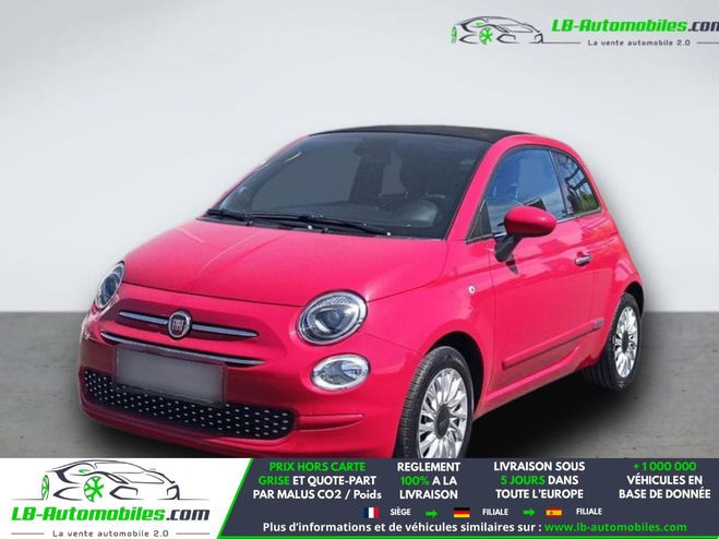 Fiat 500 1.2 69 ch BVA Rouge de 2020