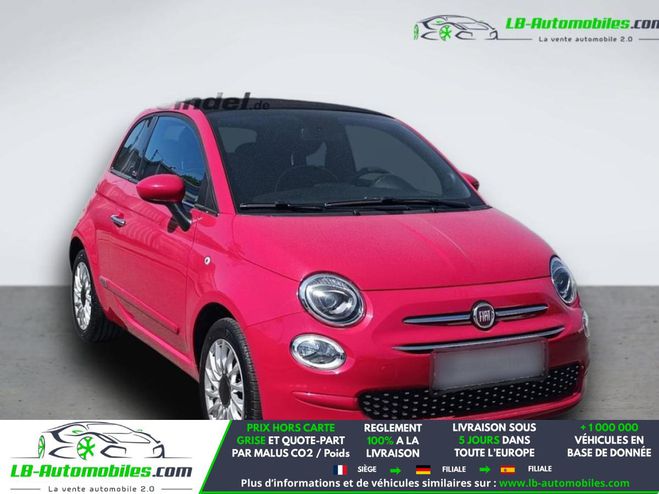 Fiat 500 1.2 69 ch BVA Rouge de 2020