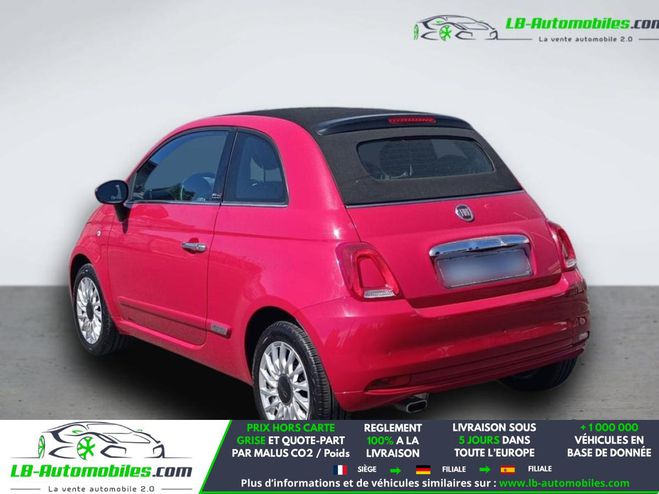 Fiat 500 1.2 69 ch BVA Rouge de 2020