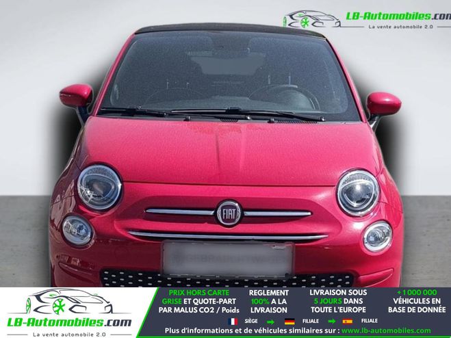 Fiat 500 1.2 69 ch BVA Rouge de 2020