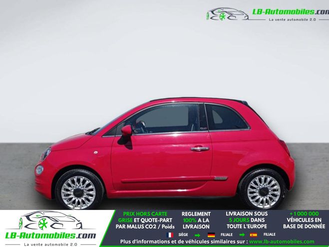 Fiat 500 1.2 69 ch BVA Rouge de 2020