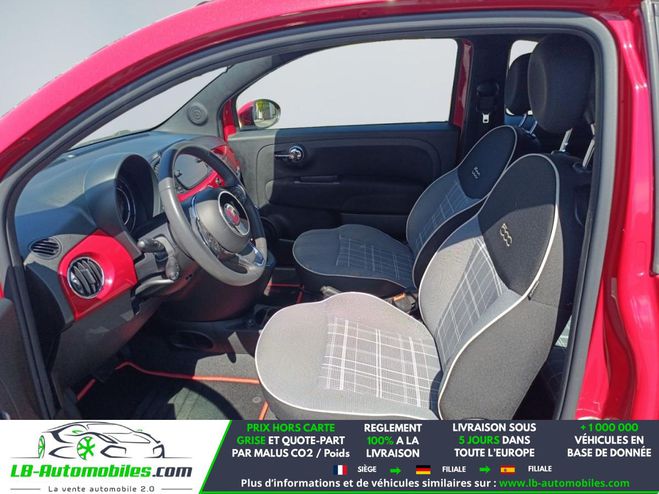 Fiat 500 1.2 69 ch BVA Rouge de 2020