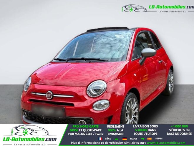 Fiat 500 0.9 85 ch TwinAir BVM Rouge M�tallique de 2019