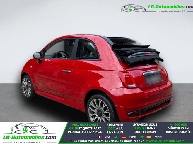 Fiat 500 0.9 85 ch TwinAir BVM Rouge M�tallique de 2019