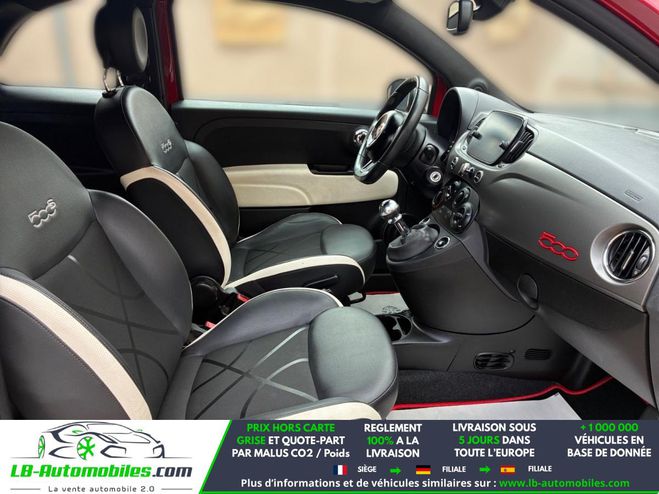 Fiat 500 0.9 85 ch TwinAir BVM Rouge M�tallique de 2019
