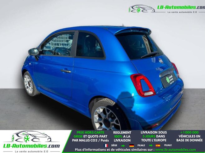 Fiat 500 1.2 69 ch BVM Bleu M�tallique de 2018