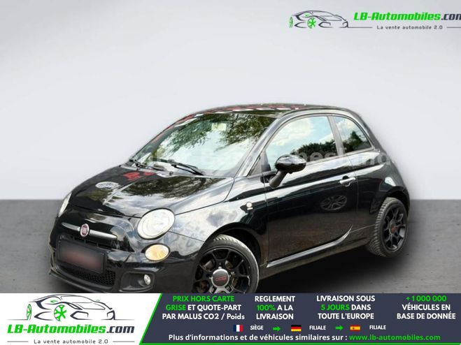 Fiat 500 0.9 8V 85 ch TwinAir BVM Noir M�tallique de 2015