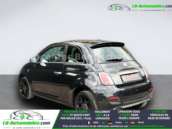 Fiat 500 0.9 8V 85 ch TwinAir BVM Noir M�tallique de 2015