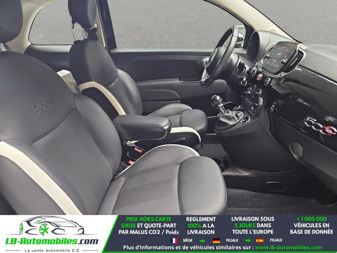 Fiat 500 0.9 85 ch TwinAir BVM Noir M�tallique de 2018