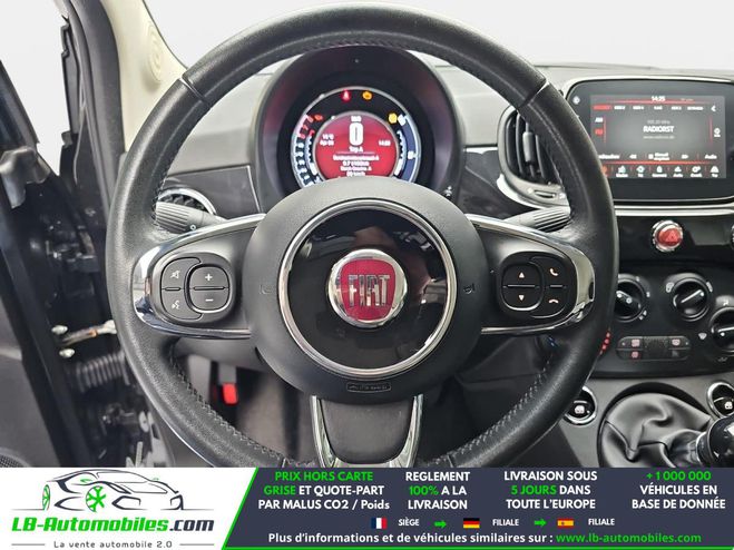 Fiat 500 0.9 85 ch TwinAir BVM Noir M�tallique de 2018