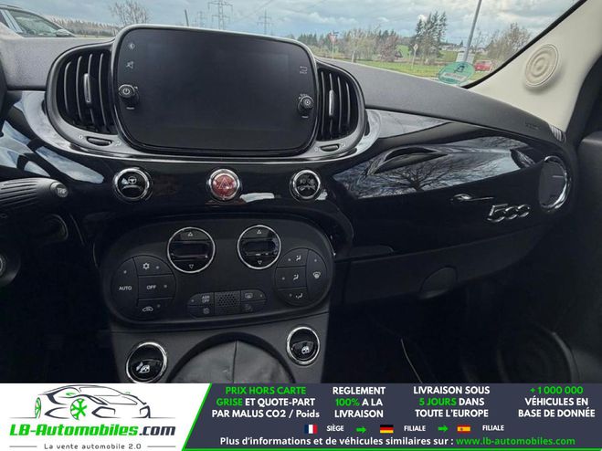 Fiat 500 1.2 69 ch BVM Noir M�tallique de 2019