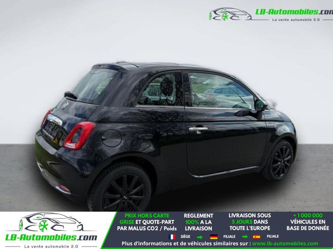 Fiat 500 1.2 69 ch BVM Noir M�tallique de 2019