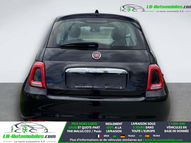 Fiat 500 1.2 69 ch BVM Noir M�tallique de 2019