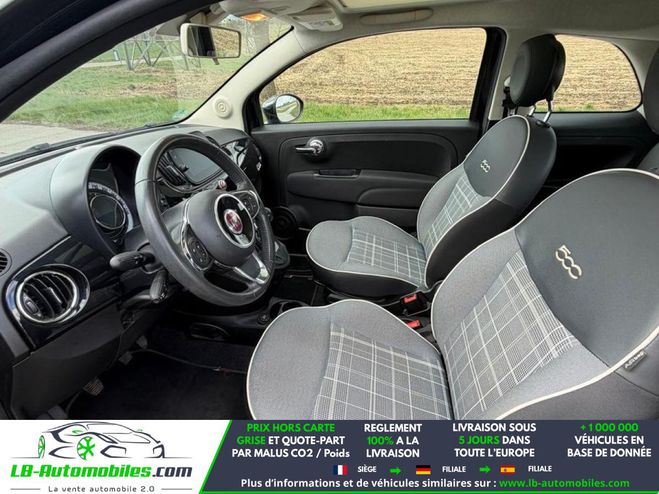 Fiat 500 1.2 69 ch BVM Noir M�tallique de 2019