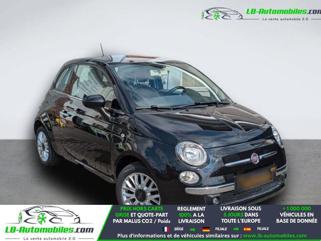 Fiat 500 1.2 8V 69 ch BVM Noir M�tallique de 2015