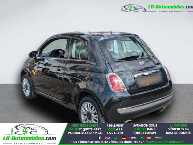Fiat 500 1.2 8V 69 ch BVM Noir M�tallique de 2015