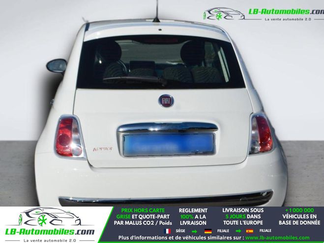 Fiat 500 0.9 105 ch TwinAir BVM Blanc M�tallique de 2015