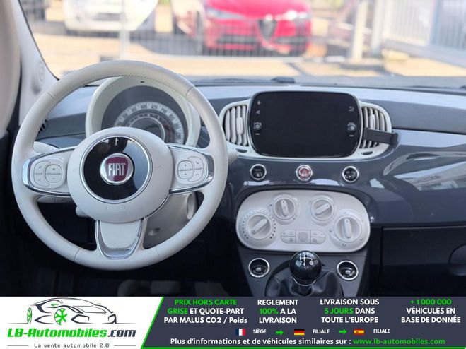 Fiat 500 0.9 85 ch TwinAir BVM Gris Mate de 2019