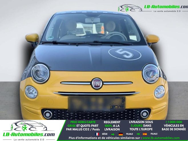 Fiat 500 0.9 85 ch TwinAir BVM Gris Mate de 2019