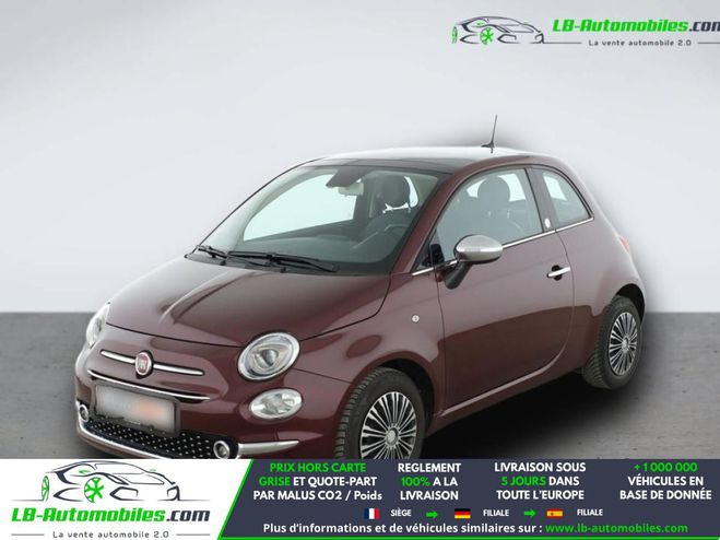 Fiat 500 0.9 85 ch TwinAir BVM Rouge M�tallique de 2019