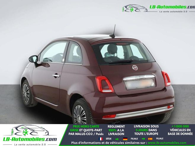 Fiat 500 0.9 85 ch TwinAir BVM Rouge M�tallique de 2019