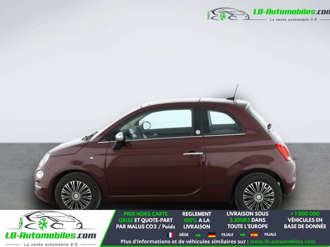 Fiat 500 0.9 85 ch TwinAir BVM Rouge M�tallique de 2019