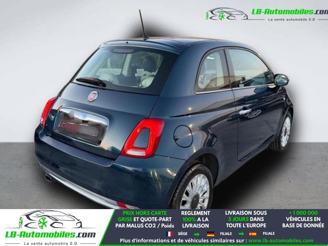 Fiat 500 1.3 Multijet 16V 95 ch BVM Bleu de 2016