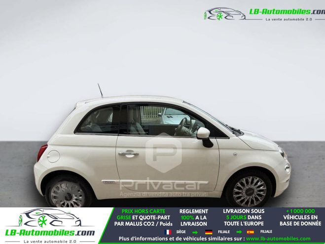Fiat 500 1.2 69 ch BVA Blanc de 2019