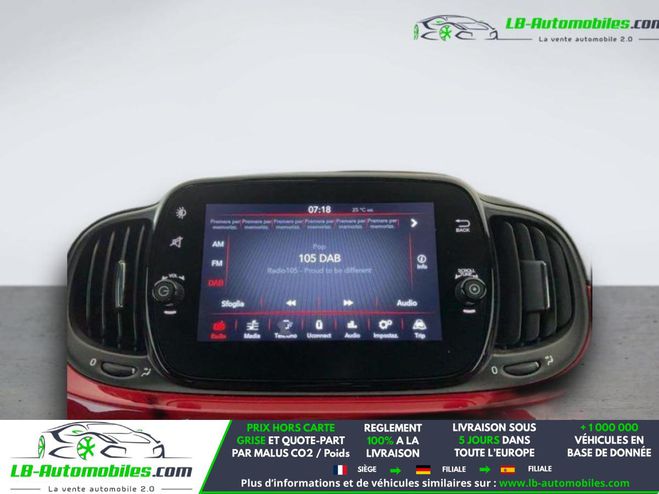Fiat 500 1.2 69 ch BVA Rouge M�tallique de 2020