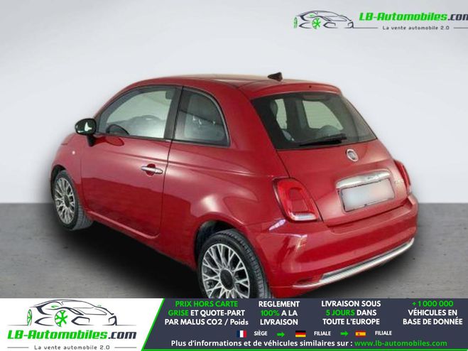 Fiat 500 1.2 69 ch BVA Rouge M�tallique de 2020