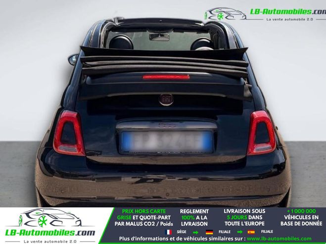 Fiat 500 1.2 69 ch BVA Noir de 2018