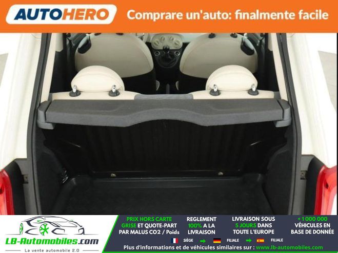 Fiat 500 1.2 69 ch BVM Blanc M�tallique de 2017