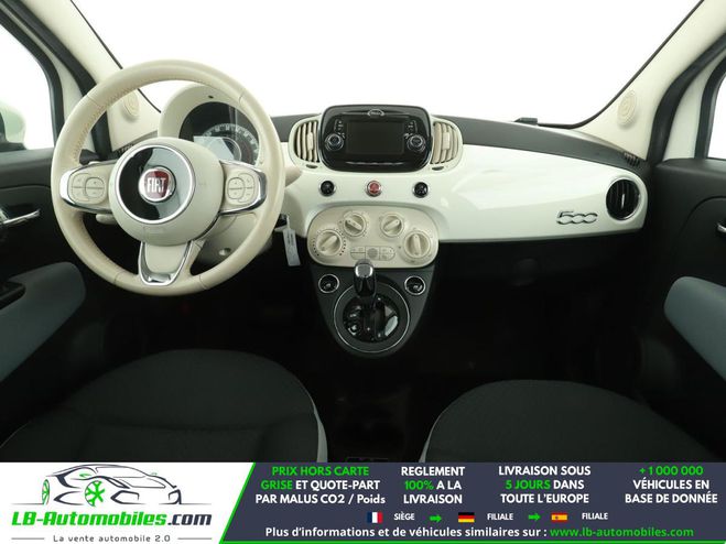 Fiat 500 1.2 69 ch BVA Blanc de 2018