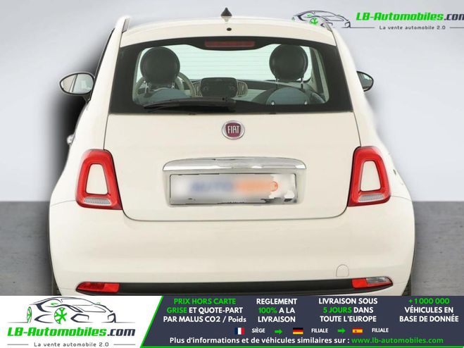 Fiat 500 1.2 69 ch BVA Blanc de 2018