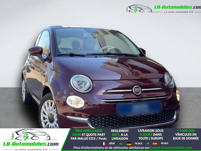 Fiat 500 1.2 69 ch BVA Rouge M�tallique de 2018