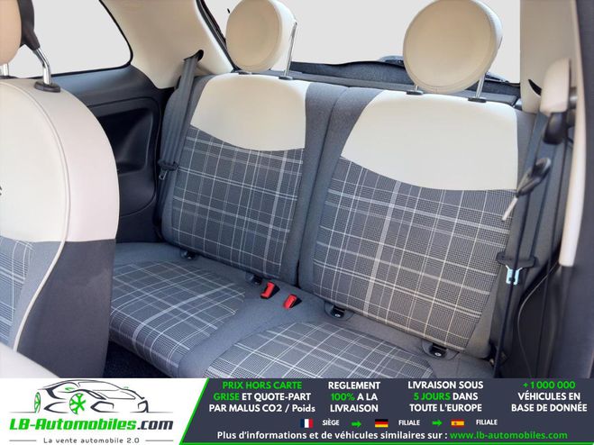Fiat 500 1.2 69 ch BVA Rouge M�tallique de 2018
