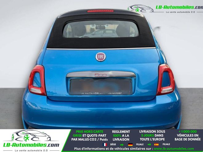 Fiat 500 0.9 85 ch TwinAir BVM Bleu M�tallique de 2018