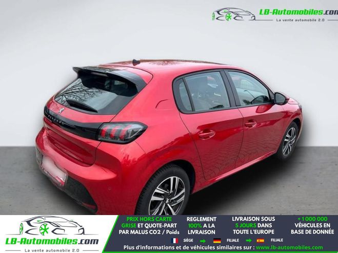 Peugeot 208 PureTech 100  BVA Rouge M�tallique de 2019