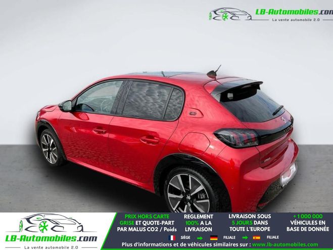 Peugeot 208 Electrique 50 kWh 136ch Rouge M�tallique de 2021