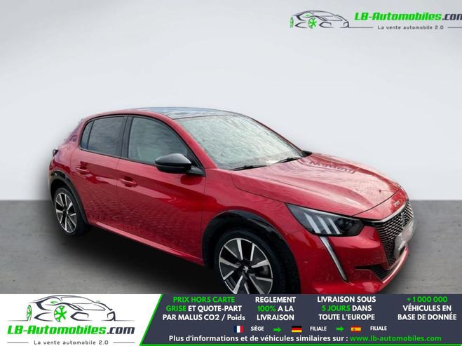 Peugeot 208 Electrique 50 kWh 136ch Rouge M�tallique de 2021